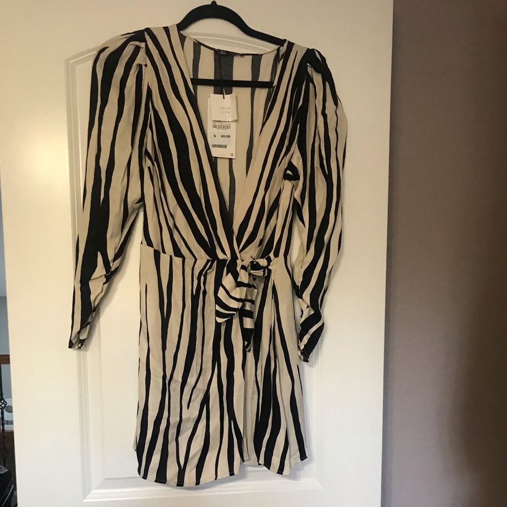 Zara wrap romper